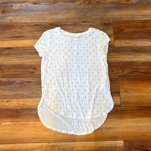 White anchor T-shirt